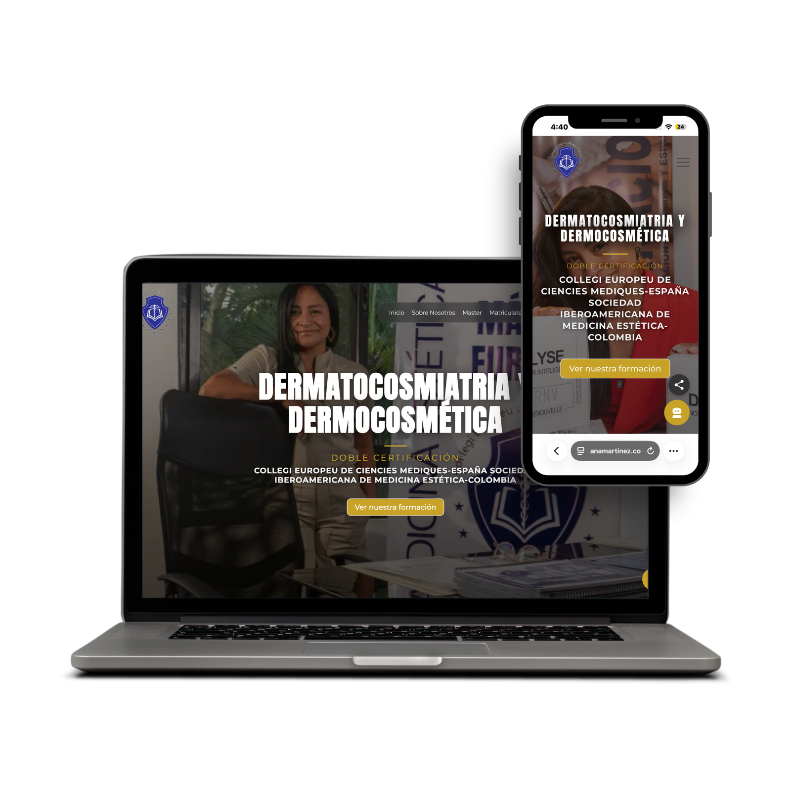 Sitio Web Collegi Europeu